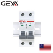 GEYA Solar DC Mini Circuit Breaker 2P MCB 6-125A PV Isolator Disconnect Switch picture