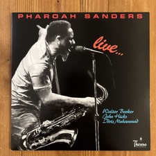 Pharoah Sanders Live (1982) RARE Theresa Records Vinyl LP John Hicks Jazz Re2012 picture