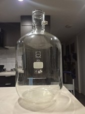 Chemglass - Duran Heavy Wall Filtering Flask - 20 L Borosilicate w/ Assembly Set picture