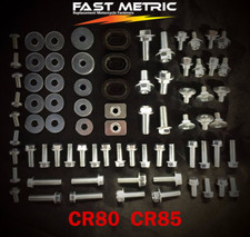 93pc BOLT KIT FOR PLASTICS HONDA CR80 CR85 MODELS picture
