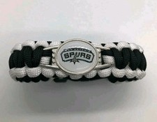 San Antonio Spurs NBA Paracord Bracelet NEW picture