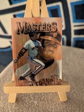 1997 Topps Finest Barry Bonds Refractor Promo Sample Card# 1 picture