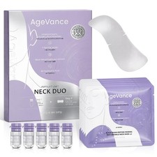 AgeVance PEPTILIFT LAB™ NECK DUO, Fine Line Care Firming Neck Mask picture
