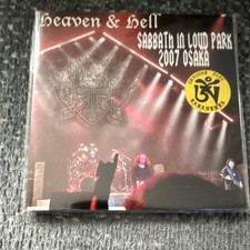 Heaven & Hell BLACK SABBATH 2007 CD Tarantura 1 CD #21/200 Osaka Japan 10/23/07 picture
