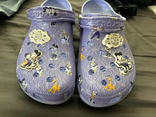 Disney World 50th Anniversary Crocs Mickey and Friends Purple Mens 12 WDW picture