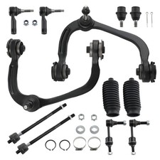 12x Front Upper Control Arms w/Ball Joint Tie Rods fit  Ford F-150 2004-05 2WD picture