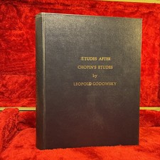 Leopold Godowsky Studies on Chopin's Etudes Vol 1 Early Robert Schlesinger picture