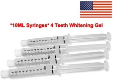 Teeth Whitening Gel (4) Tooth Whitener Bleaching Professional Refills USA  picture