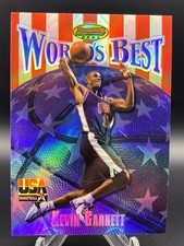 1999-00 Bowman's Best Kevin Garnett World's Best #WB2 Timberwolves HOF Celtics picture