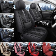For Cadillac XT4 XT5 CT4 CT5 Car Seat Cover Full Set Nappa Leather Protectors picture