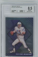 Peyton Manning 2000 Leaf Limited /2000 BGS 8.5 #170 Indianapolis Colts picture