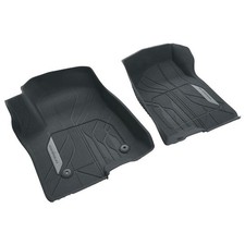 2019-2026 Chevy Silverado Front Row Black All Weather Floor Mats OEM GM picture