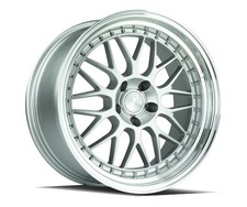 Aodhan AH02 19x9.5 5x112 +35 Silver w/ Machined Lip Wheel Rim Fits GTI GR Supra picture