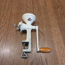 VINTAGE ZASSENHAUS DRGM TABLE MOUNT COFFEE/SPICE GRINDER/MILL MADE IN GERMANY picture