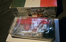 Cox 124 Ferrari F1 Slot Car w Extra Body Chassis and Model Kit Box 1960s G1N picture