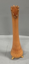 Vintage MCM L.E. Smith Bittersweet 3 Toe Hobnail Swung Orange w Smokey mouth  picture
