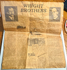 Vintage Illustrated Newspaper Feature Page 