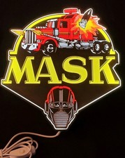 M.A.S.K. Led Lightbox display Kenner Venom Decorative Wall Hanging MASK  picture
