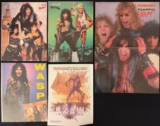 W.A.S.P. Vintage Posters & Clippings Collection HEAVY METAL Blackie picture