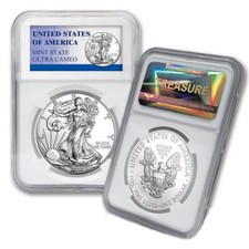 10 PCS 40mm Coin Slab Protector Display Holder Storage for America Silver Eagle picture