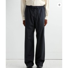 LEMAIRE Taekwondo Trousers Men Cotton Elastic Waist Black NWT Sz 50 picture