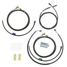 1996-2000 Chevrolet GMC Truck Vortec Gas Engine Nylon Fuel Line Replacement Kit picture