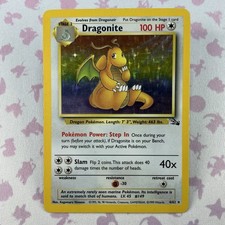 Wizards of the Coast Dragonite 4/62 - Fossil Holo Rare - Unlimited - Pokémon HP picture