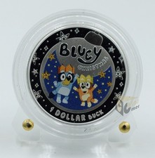 Australia 2025 Bluey Christmas Colorized Proof Silver Proof Coin picture