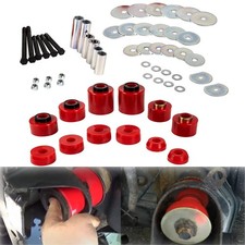 4.4123R Cab Body Mount Bushing Set For 1980-1998 Ford F150 F250 F350 2WD 4WD Red picture