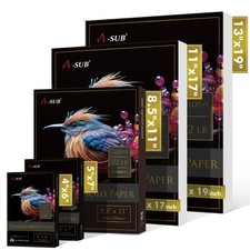 Lot A-SUB Premium Inkjet Glossy Photo Paper 72lb - 4x6 5x7 8.5x11 11x17 13x19 picture
