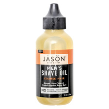 New JASON Men's Smoothing Slick Barber Shave Oil Lube Softens Coarse Hair 2oz  picture