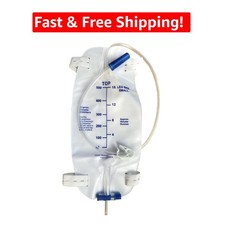 Convenient 3 Pack Leg Bags with Anti-Reflux Valve - 500ml, Includes Straps picture