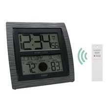 BBB86118 La Crosse Technology Curved Atomic Digital Wall Clock with TX141-BV3 picture