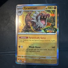 Pokemon TCG Tyrantrum 066 Mega Evolution Promo Holo 180 NM English picture
