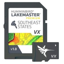 Humminbird LakeMaster VX Premium Southeast States GPS Fishing Map Chart micro/SD picture