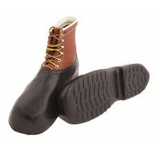 Tingley 1300 Overshoes, Ankle Style, Natural Rubber, Cleated Sole, 4 In H, picture