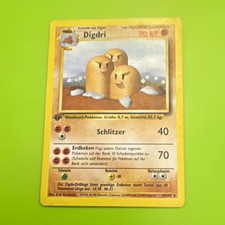Wizards of the Coast Pokémon TCG Base Set Digdri 19/102 Rare German 1999 1st ed. picture