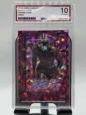 Daejon Love - Chrome 1/1 Rookie Card |  49ers | Custom Card picture