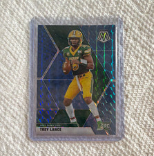 Panini 2021 Mosaic Draft Picks Trey Lance #7 Mosaic Blue /75 RC picture