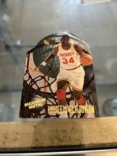 1995-96 Fleer Metal Hakeem Olajuwon Maximum Metal picture