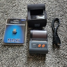 NEW HPRT MPT-II Printer with Case, Cable, & Mini Bluetooth Wireless Adaptor MINT picture