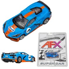 AFX 22108 Mega-G+ Corvette C8 Gulf 2022 HO Slot Car picture