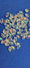 100 Pieces Swarovski 5200 Crystal 6x4mm Aurore Boreale Austria picture