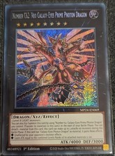 Yugioh Number C62 Neo Galaxy Eyes Prime Photon Dragon MP24 1st Ed Secret Rare NM picture
