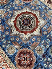 Hand knotted Fine Quality Chobi Wool Rug 193 CM X 148 CM SK#351 picture