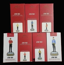 Set of Seven Hallmark Star Trek Storytellers Mirror, Mirror Ornaments picture
