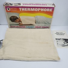 Vintage 1977 Battle Creek Thermophore Automatic Moist Heating Pack Pad 13 X 13 picture