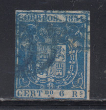 Spain 1854 Used Edifil 27 Scott 30 Lot 1 picture