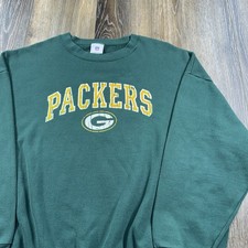 Vintage Green Bay Packers Sweatshirt Mens XXXL NFL Football Team Y2K Sweater picture