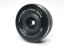 [Near MINT] Olympus M.Zuiko 14-42mm f/3.5-5.6 EZ Pancake Lens Black picture